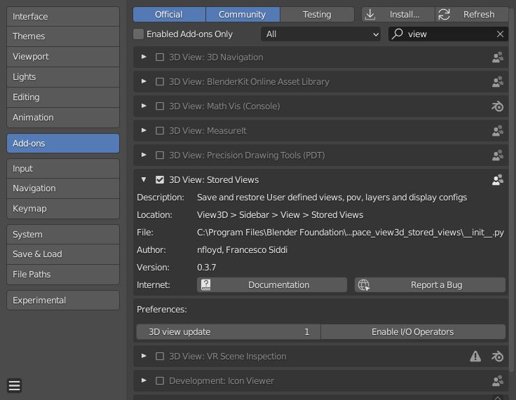 How to switch back to default view after switching to camera view in blender 2.92 Blender