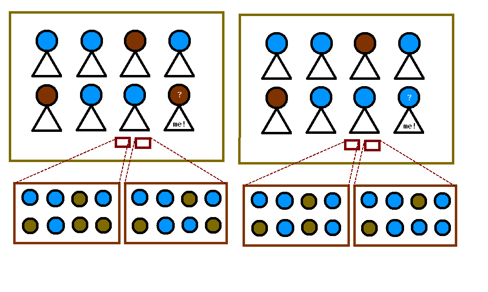 logical deduction Blue eyes riddle a counterargument to accepted