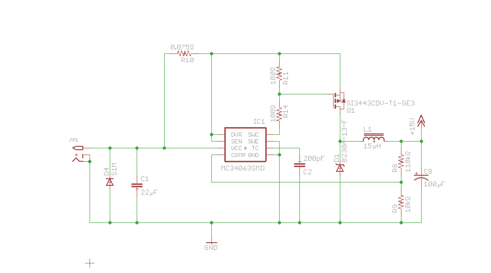 gate driving - MC34063 P-MOSFET driver? - Electrical Engineering Stack