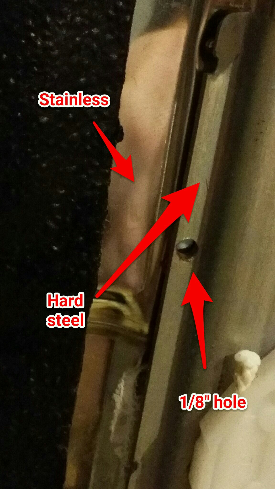 repair what type of sheet metal screws are harder than stainless