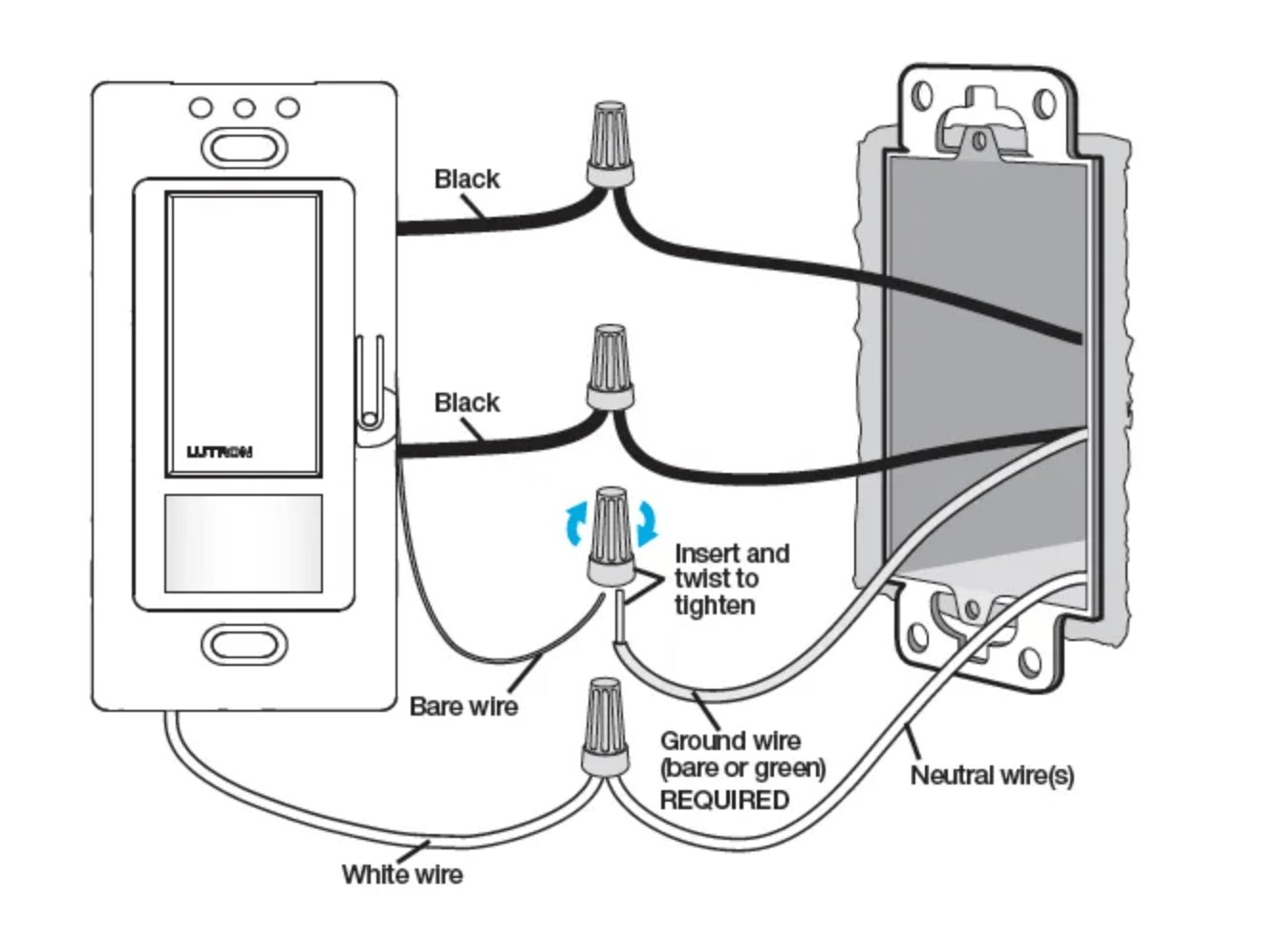 Esquema De Fiação Do Dimmer Lutron Maestro 3 Way