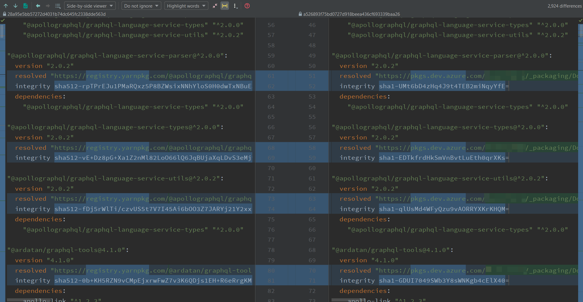 yarnpkg How to use Yarn registry as Azure DevOps artifact upstream