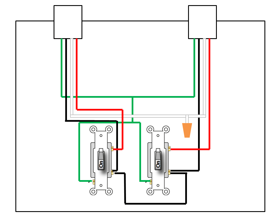 Double Light Switch And Wiring For Fan