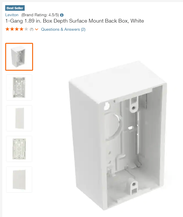 brick - Surface mount electrical box - Home Improvement Stack Exchange