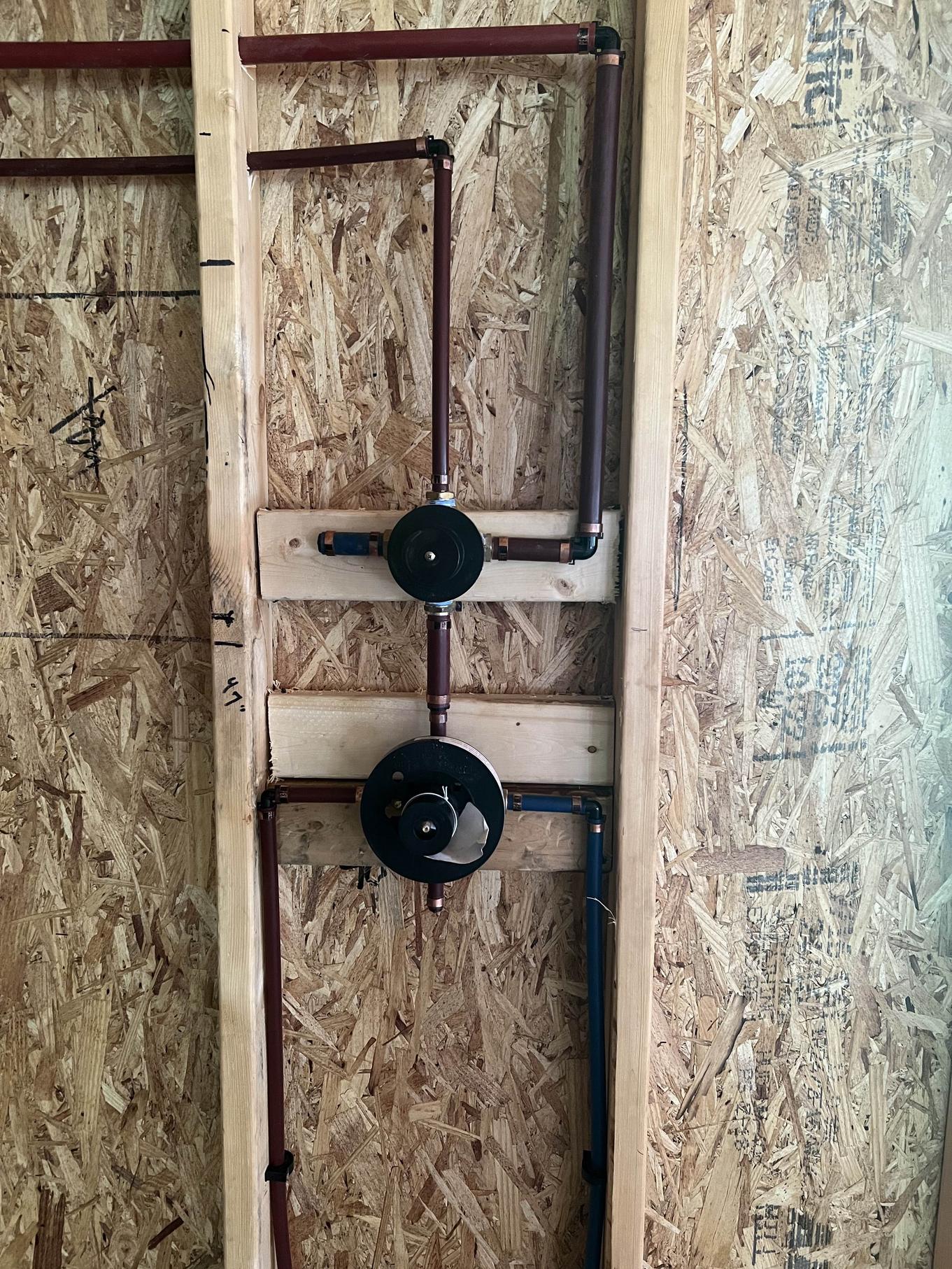 plumbing Is this shower plumbed correctly? Home Improvement Stack