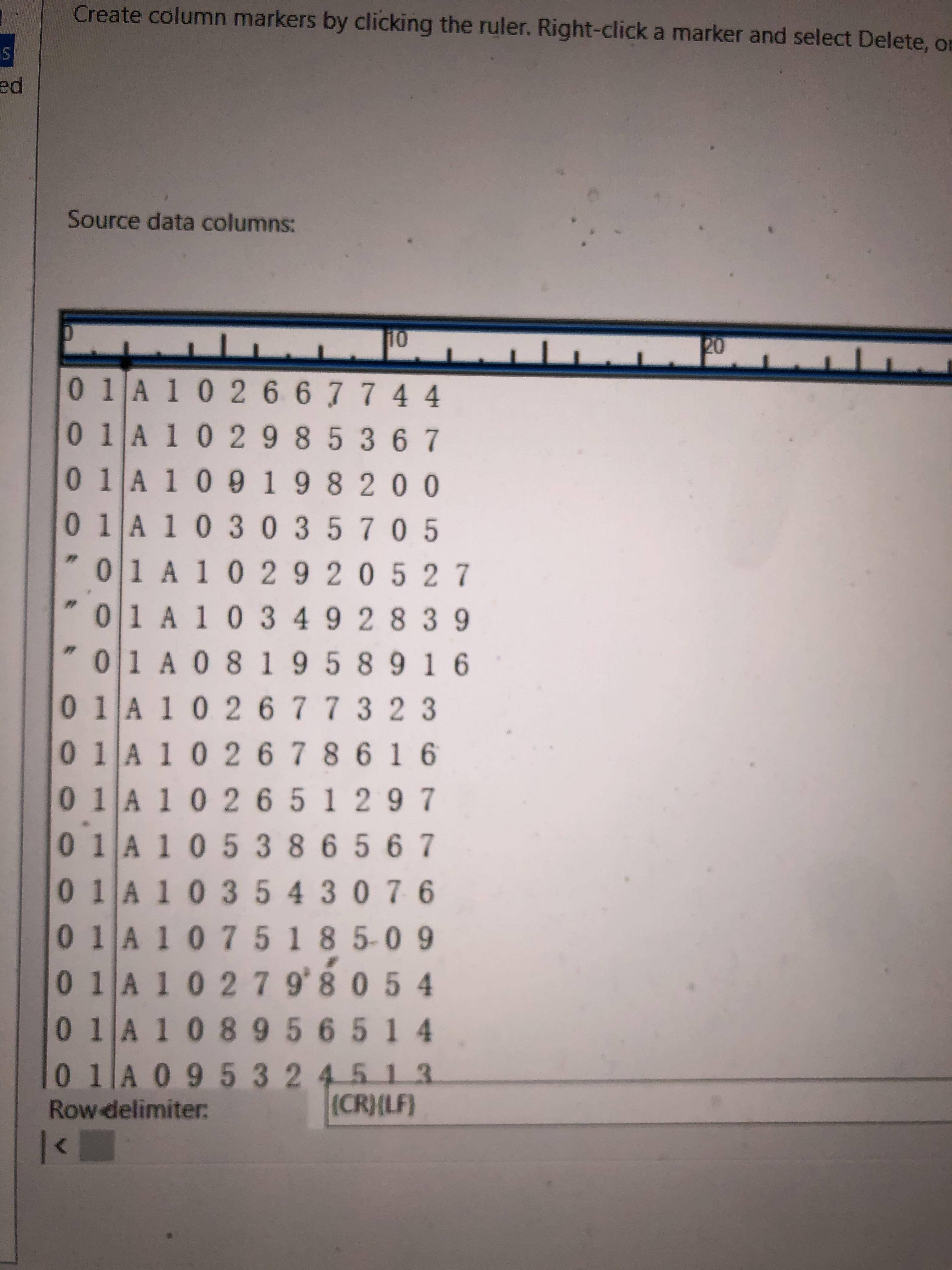 ssis importing csv file with ragged right format and " text qualifier