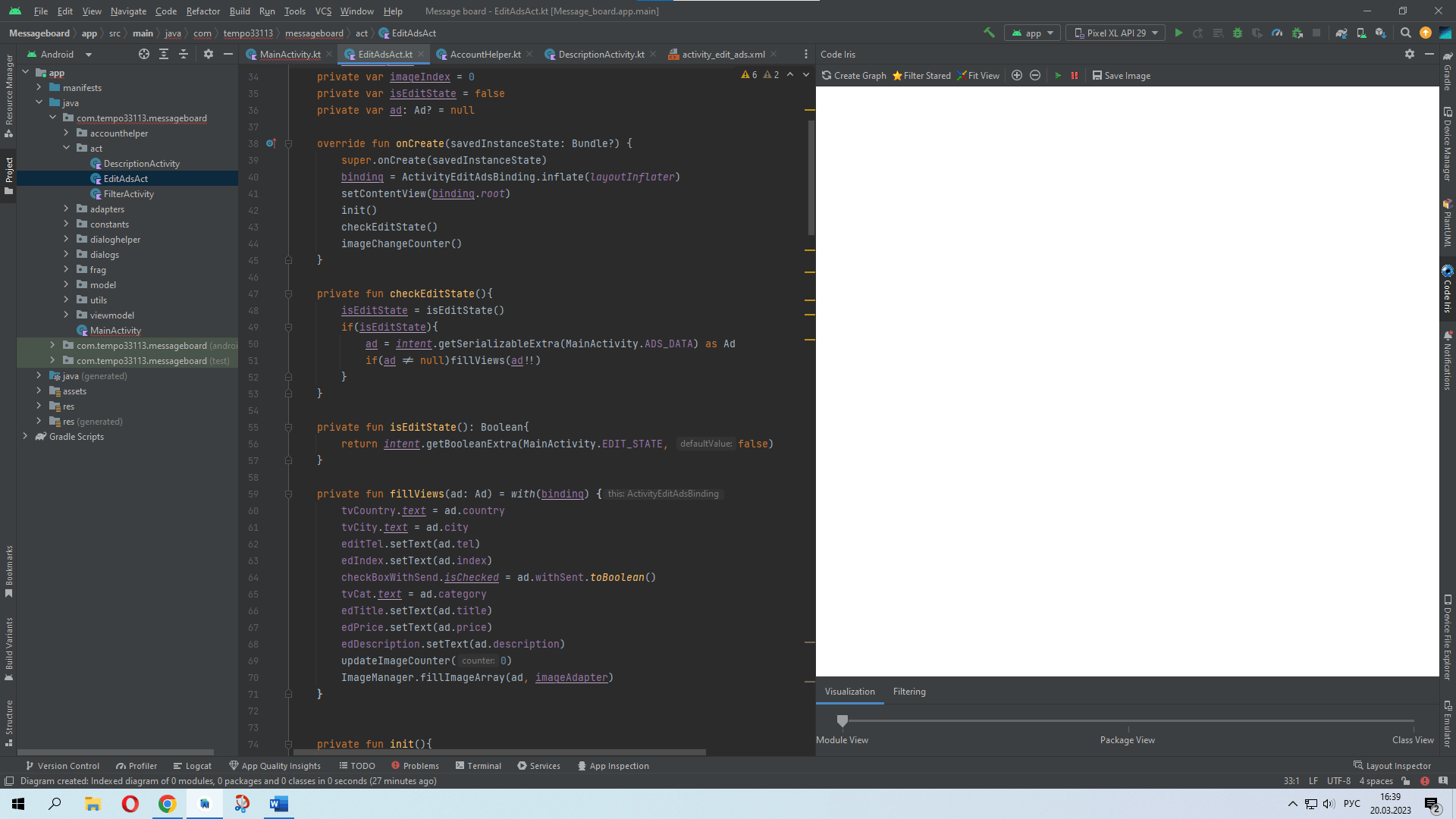 How to create a class diagram in Android Studio? - Stack Overflow