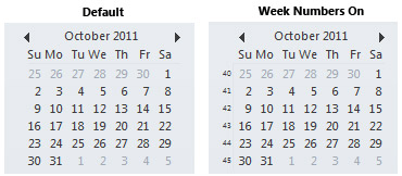 Microsoft Project - How to display week numbers in date boxes 