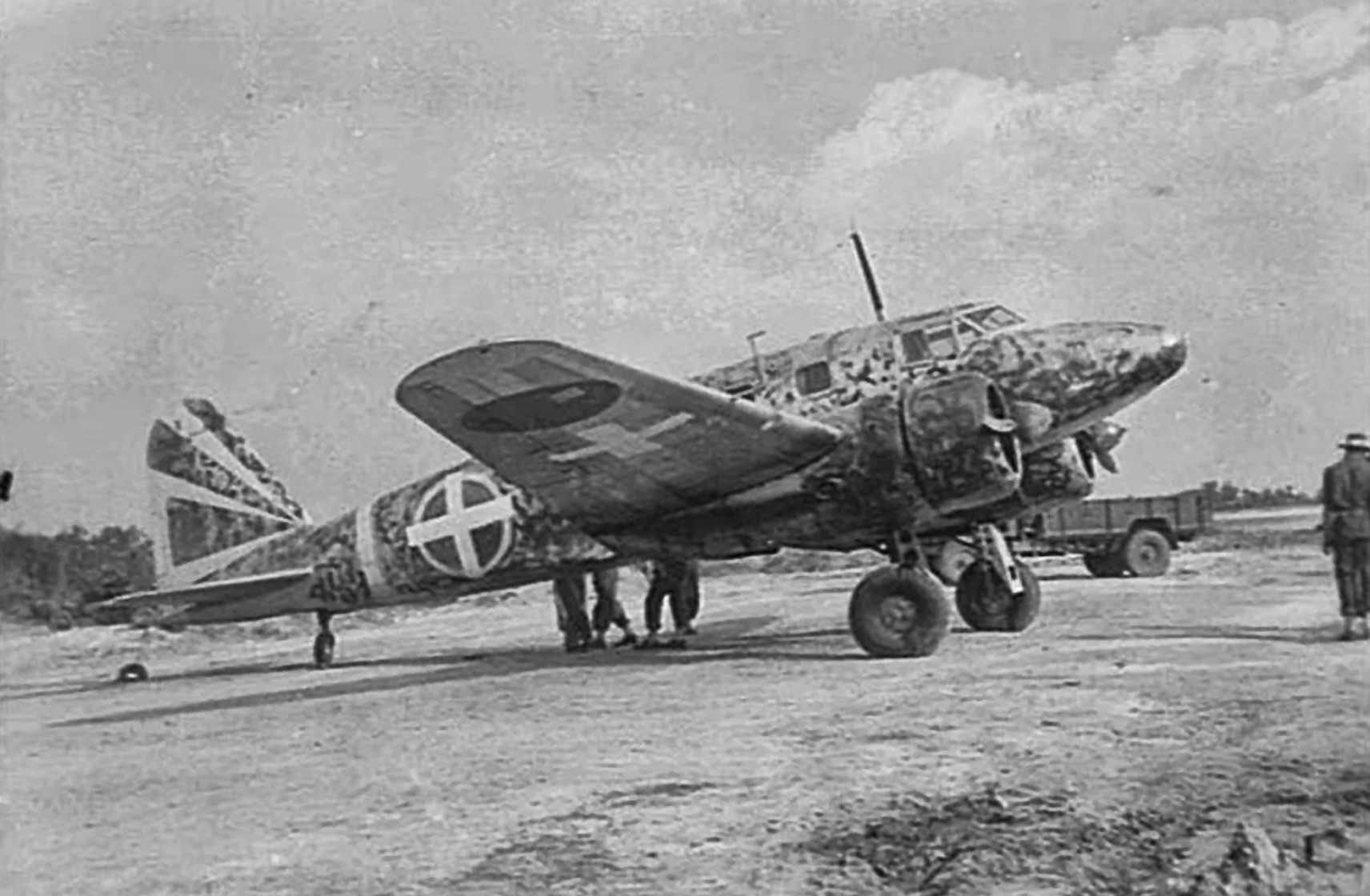 aircraft identification TwinEngine WWII Japanese Bomber Aviation