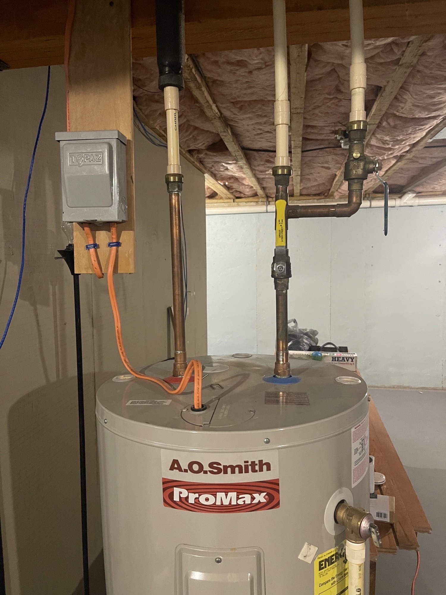 Water Heater Two Cold Connections - Home Improvement Stack Exchange