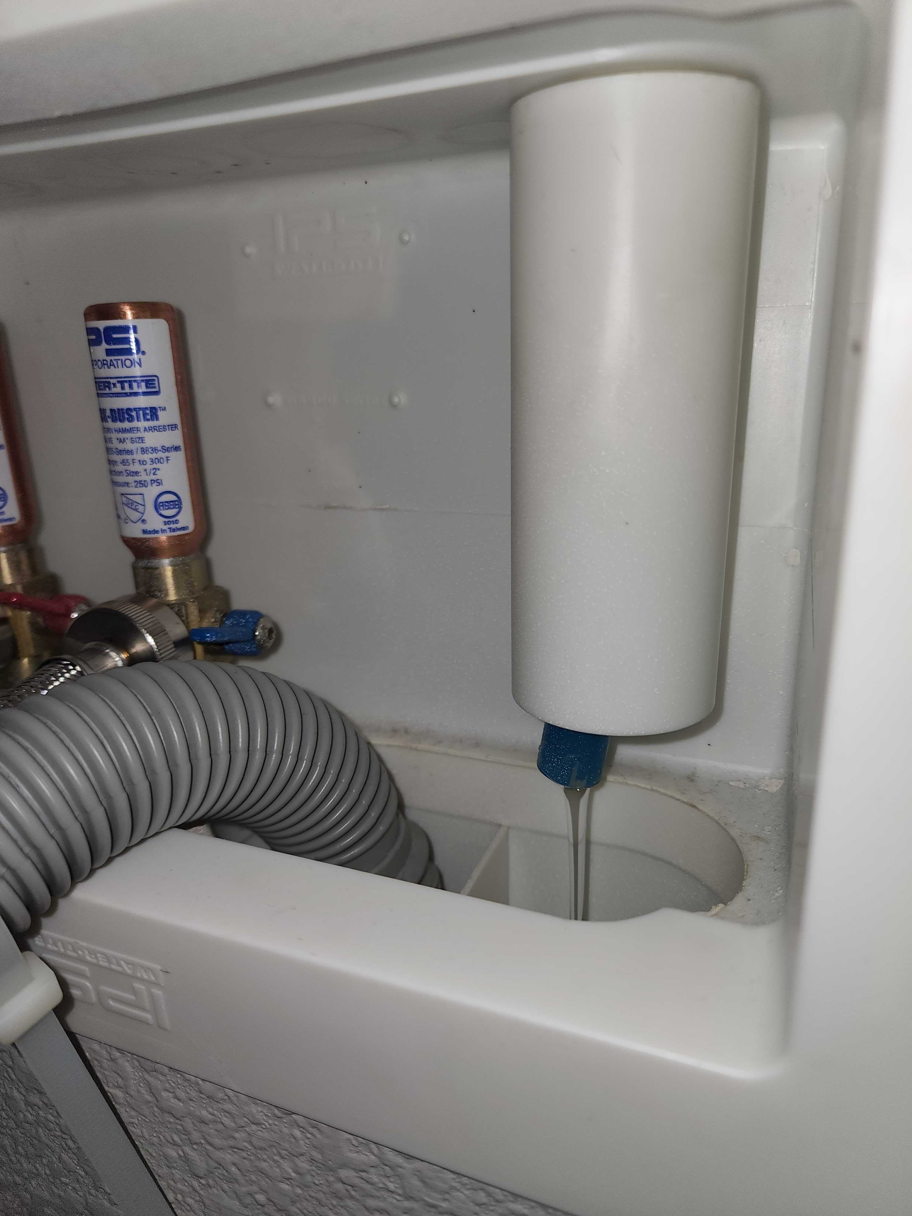 plumbing Standing water in water softener, do I need to replace my