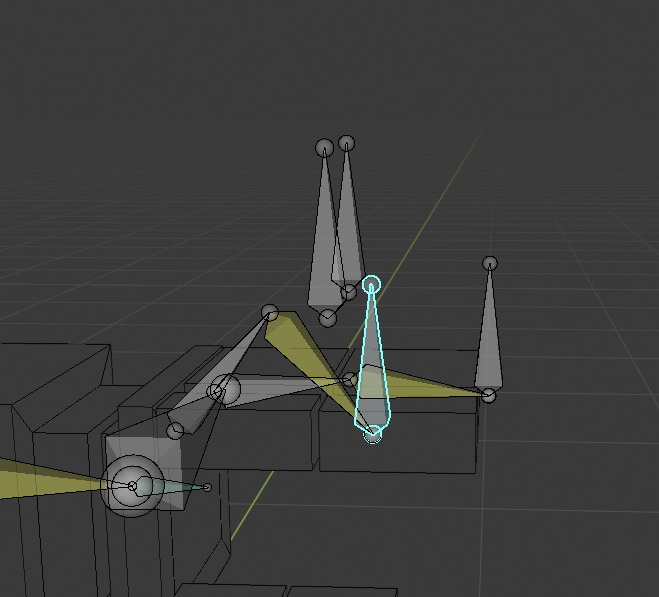 rigging Make Pole Targets follow the bone Blender Stack Exchange