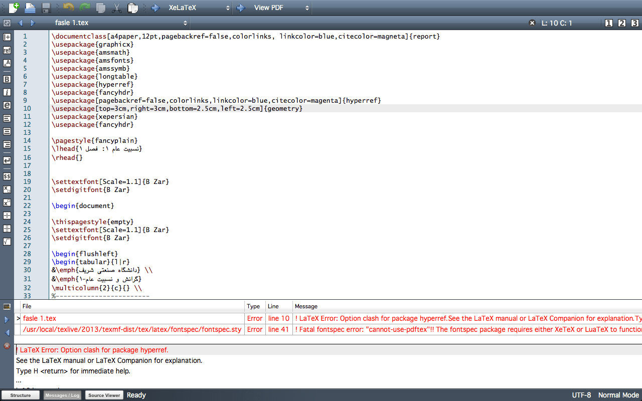 LaTeX error Option clash for package hyperref TeX LaTeX Stack Exchange