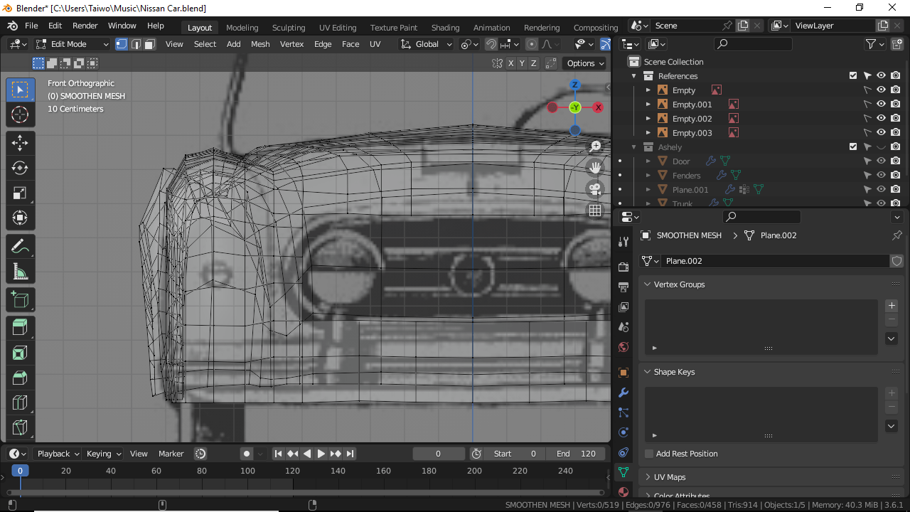 edit mode How to Hide vertices from view Blender Stack Exchange