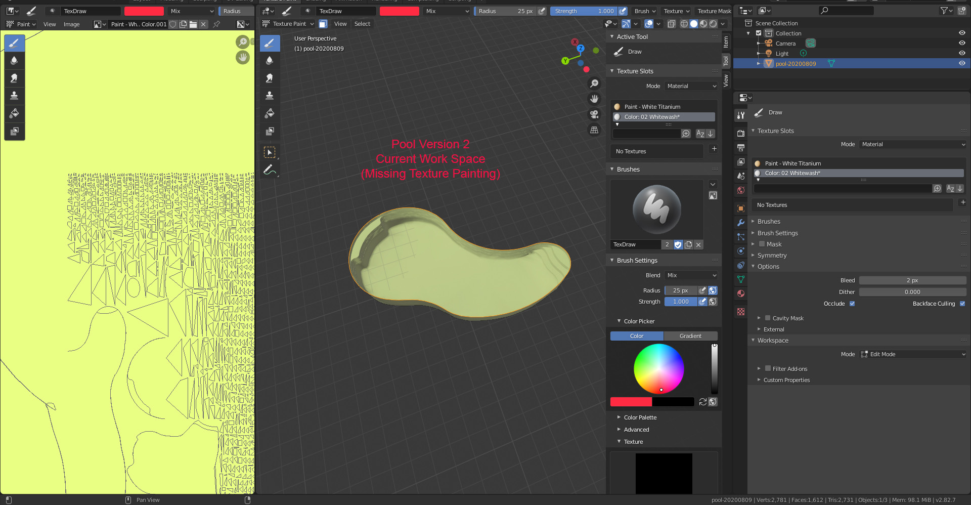 Texture Painting Work Disappeared! Blender Stack Exchange