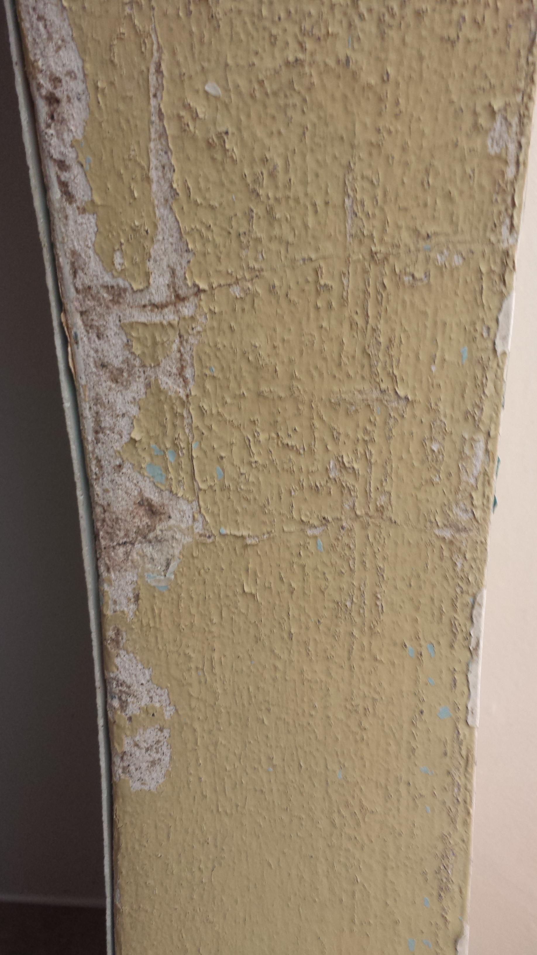 Moisture in the bathroom is bubbling lead paint how do I seal it