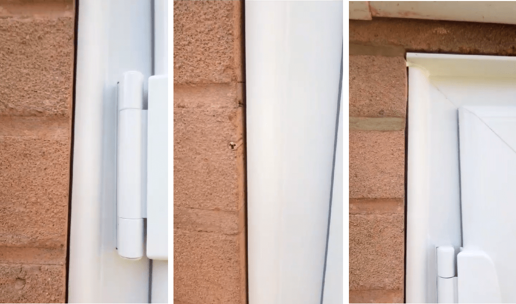 sealing Should the join between door frame & brick be sealed Home