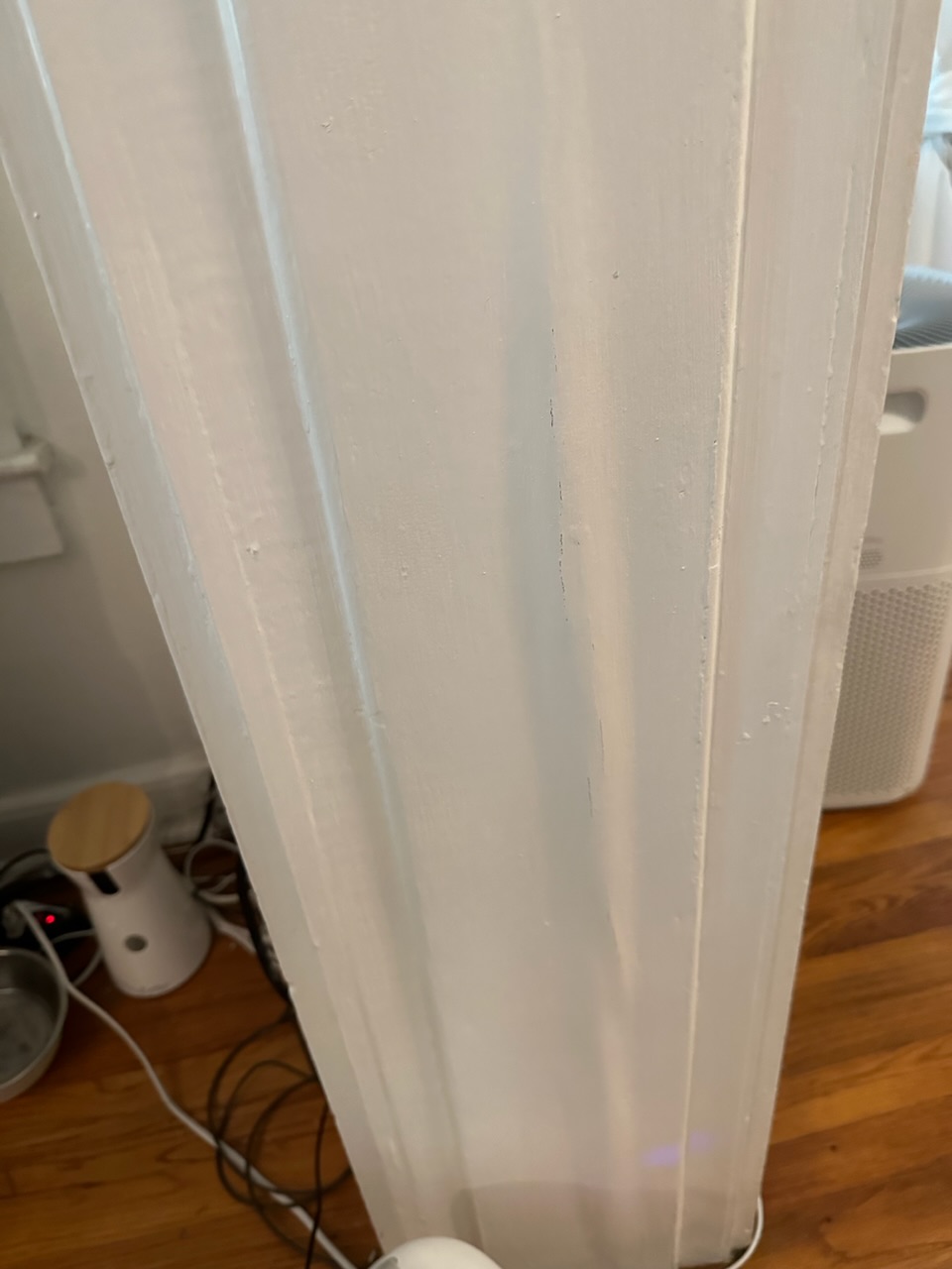 framing Can anyone tell me what this is? Door frame swelling? Home