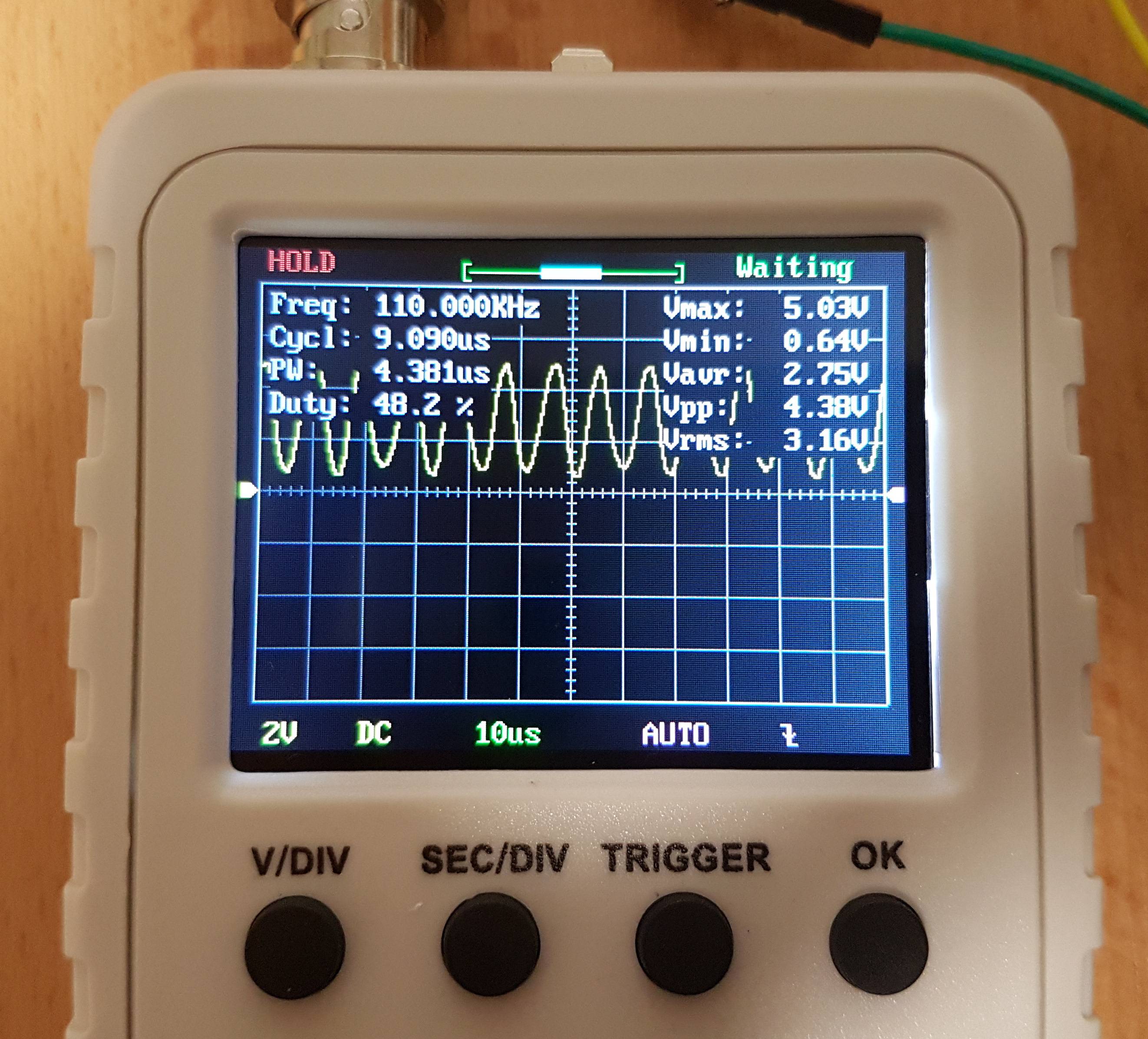 ultrasound Why is my Multivib piezo atomizer/transducer driver not