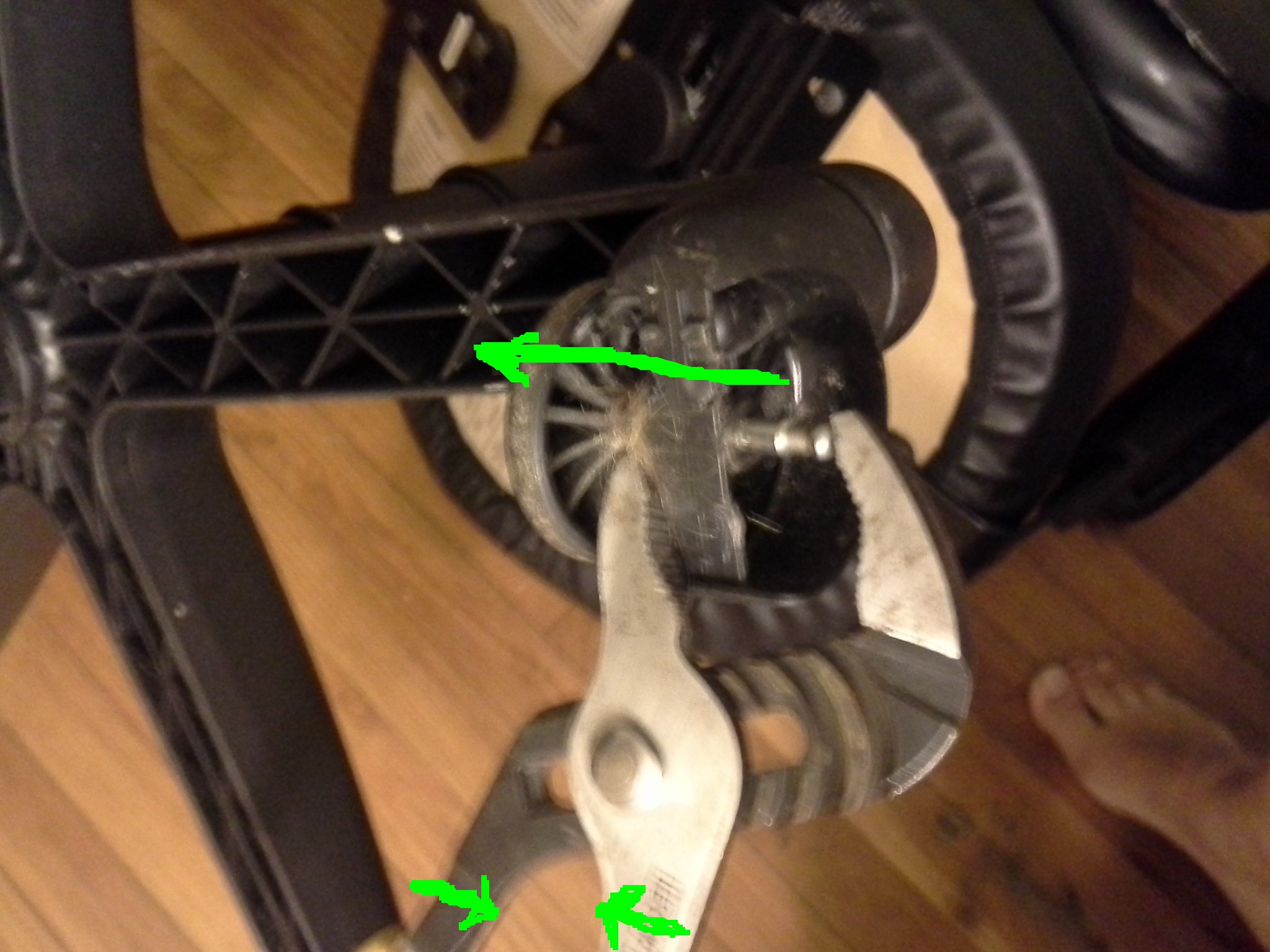 furniture How to remove the wheels from casters on a chair, to remove