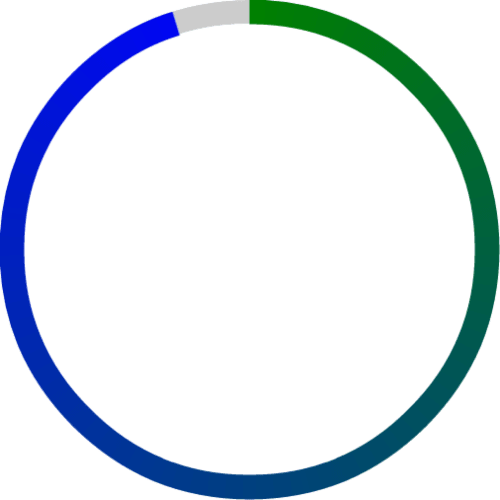 html Pie chart with gradient Stack Overflow