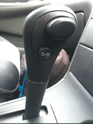 engine - What does O/D mean on a dashboard & a button under the