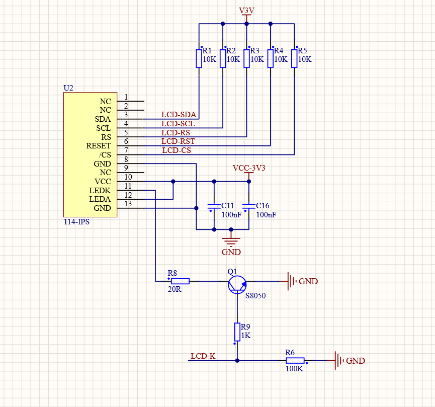 spi - CC2541 Interface with ST7789V based 1.14" TFT Display