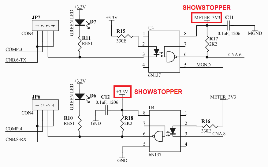 opto isolator Isolated serial circuit Works only 1 way Electrical