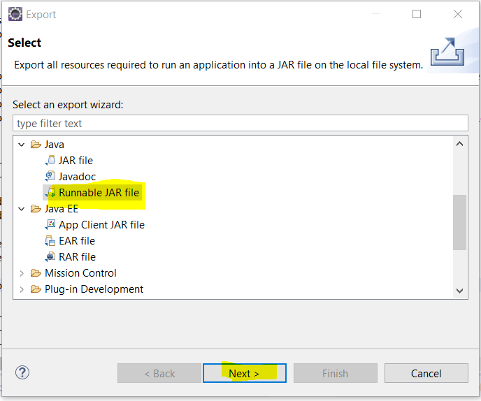 java Create executable Jar file under Eclipse Stack Overflow