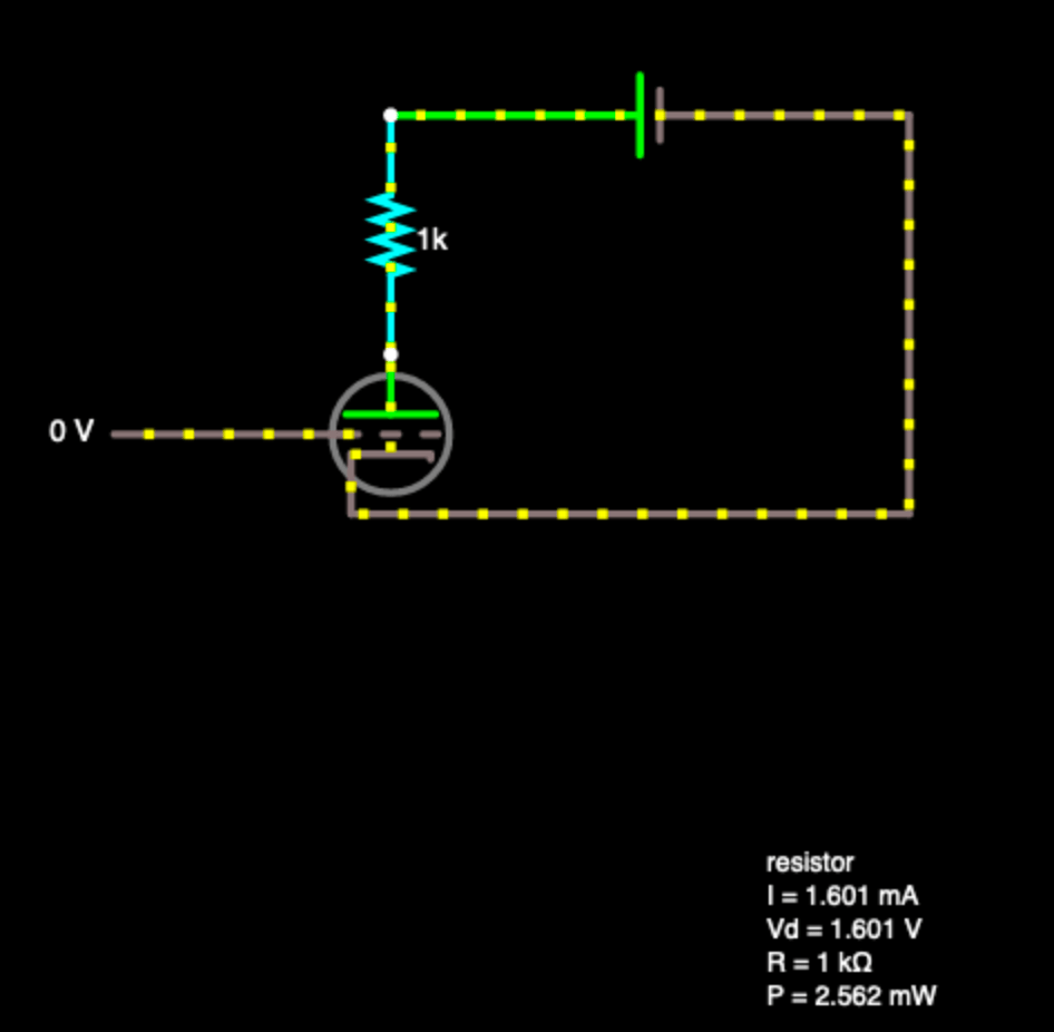 amplifier Why does triode voltage drop change as a function of grid voltage? Electrical