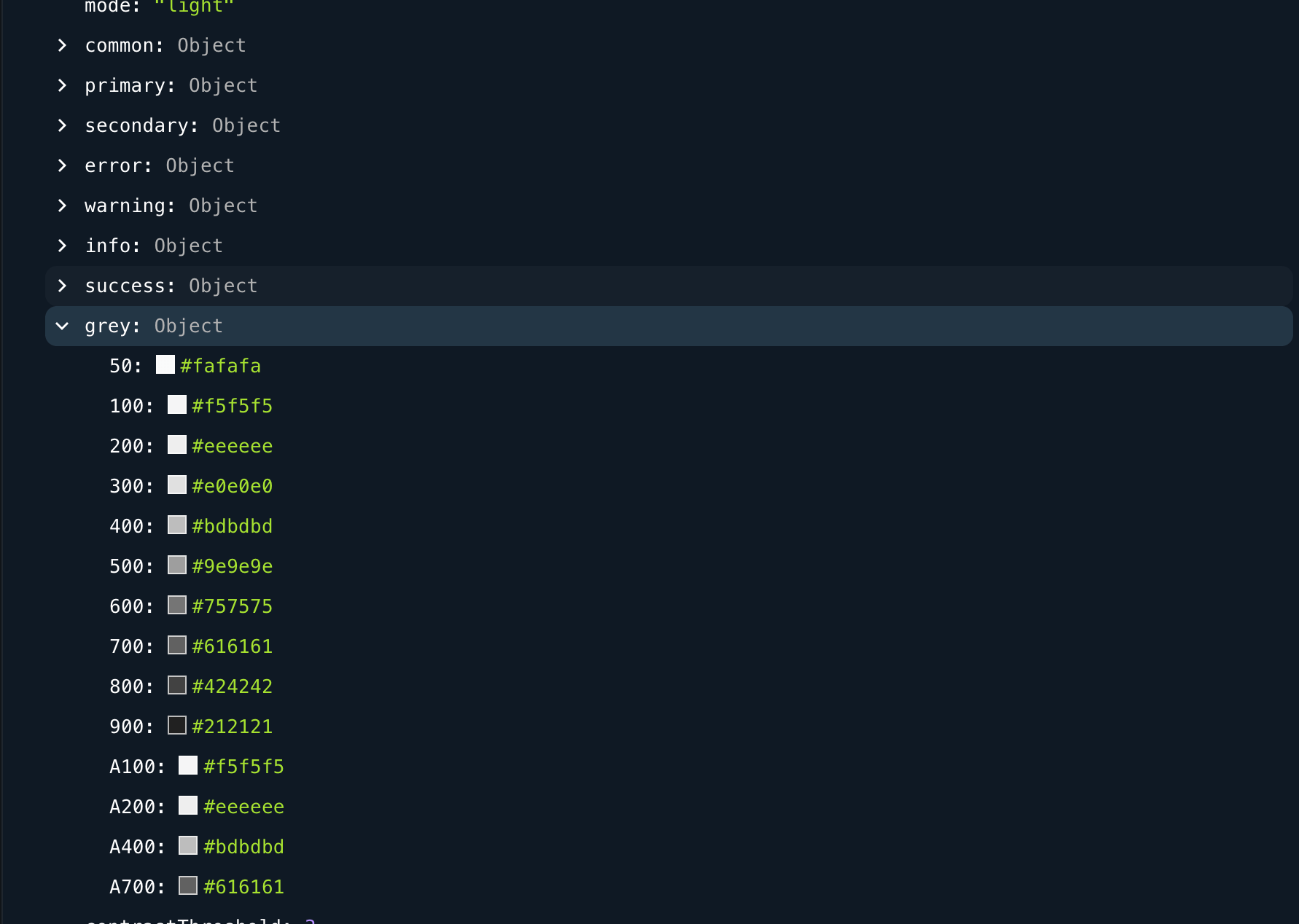 typescript Mui v5 Extend palette color to have more options Stack
