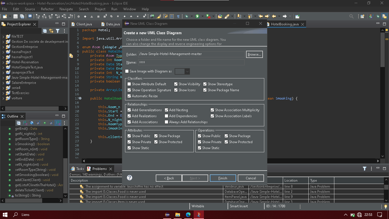 Generate uml diagram from eclipse - Stack Overflow