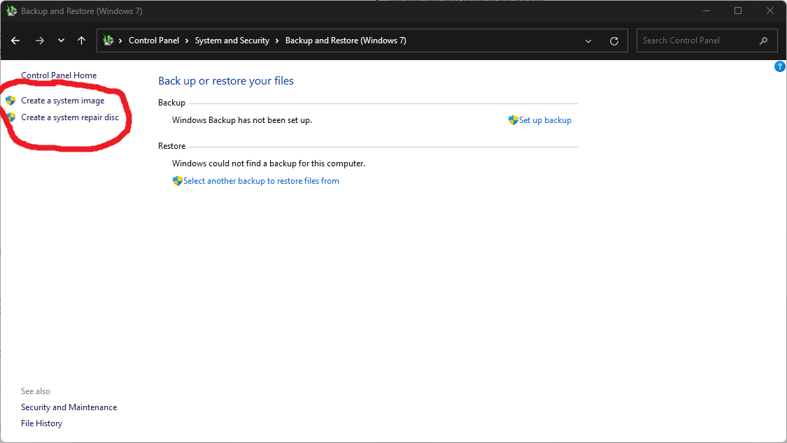 Can't restore Windows 11 after changing BIOS RAID (RST) to AHCI Super