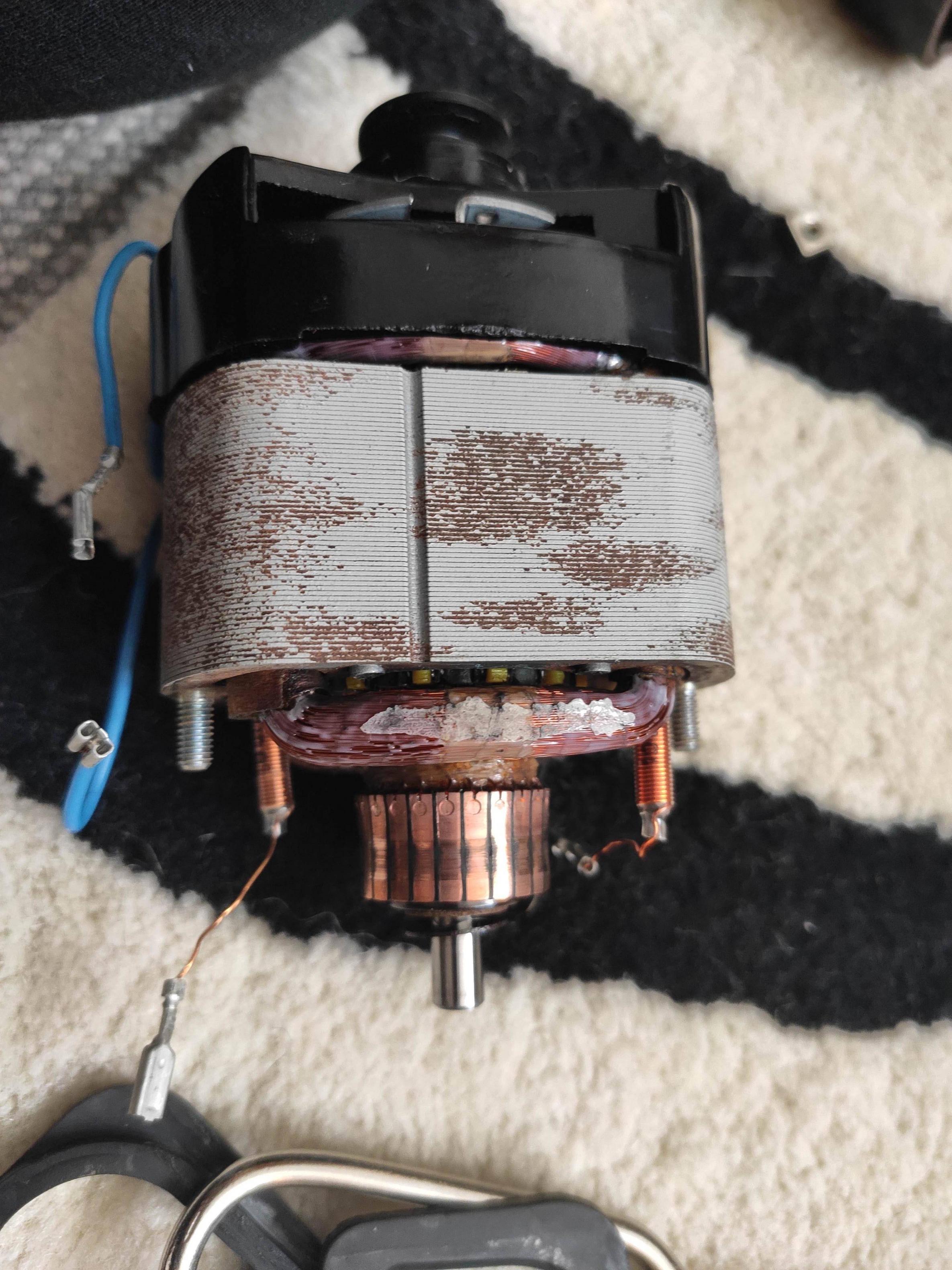 capacitor Sewing machine motor repair Electrical Engineering Stack