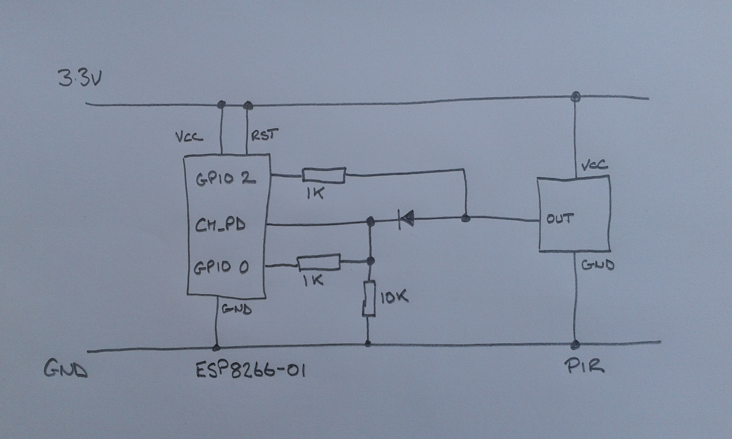 arduino Latching circuit for ESP8266 with coin cell and Reed Switch