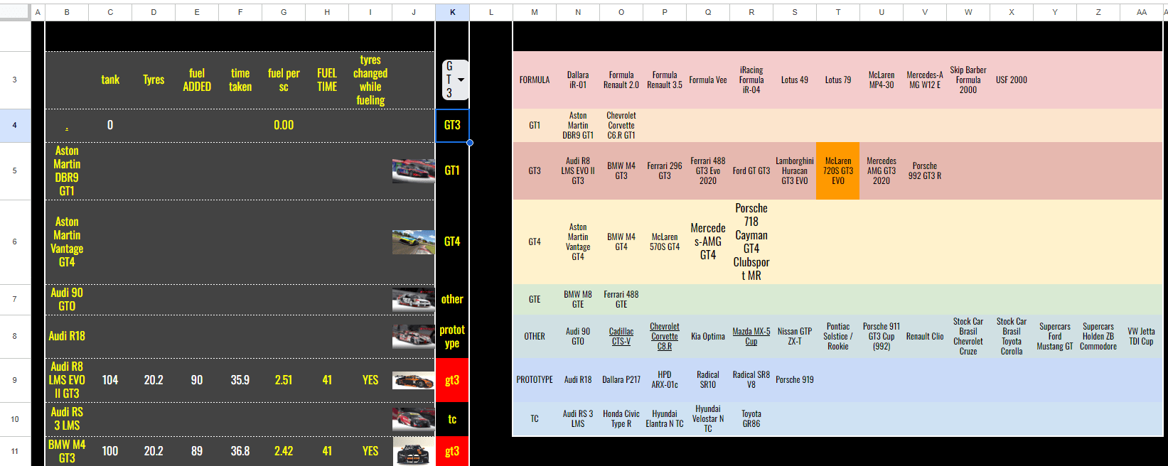 Google Sheets Getting data from cells in 1 column using multiple
