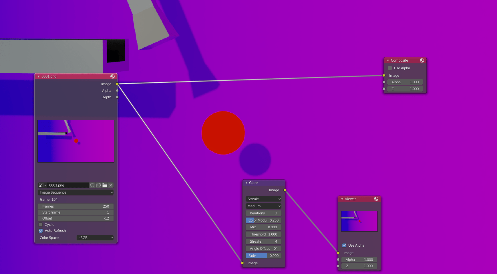 compositing nodes How to add glare/bloom effect to image sequence? Blender Stack Exchange