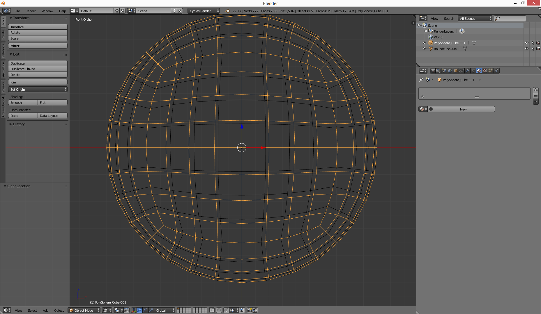 mesh Where is Polysphere? Blender Stack Exchange