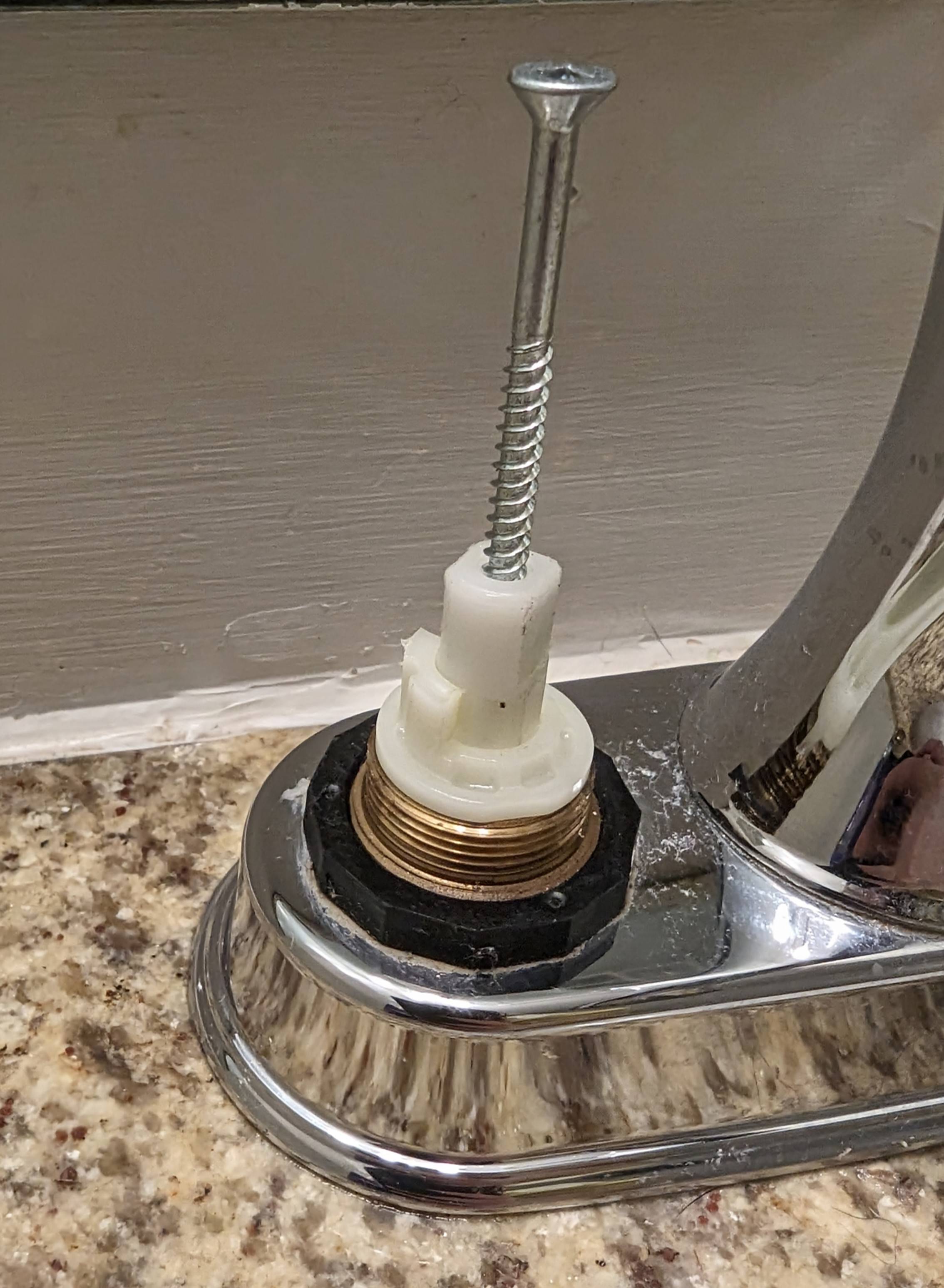 How to remove this Moen bathroom faucet cartridge? Home Improvement