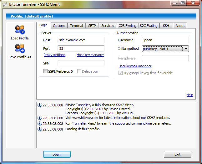 Is there a way to "auto login" in PuTTY with a password? Super User