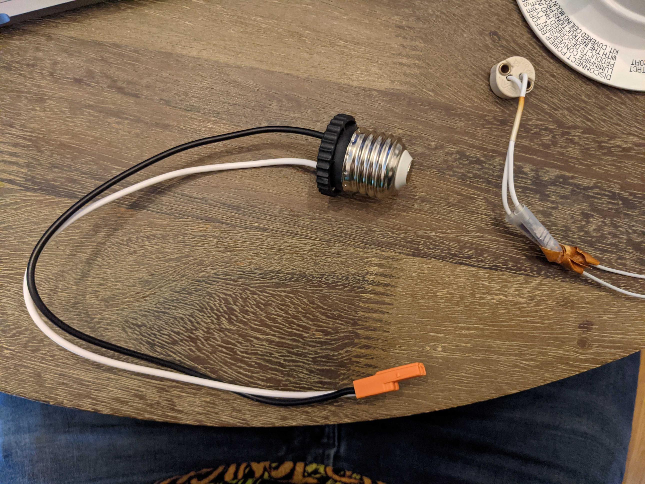 lighting Why is my Replacement LED lights not working in on one room but are in another Home