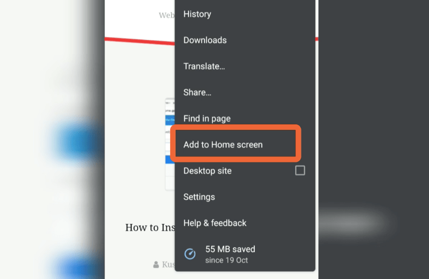 javascript - How can I implement &lsquo;Add to homescreen button&rsquo; in a 