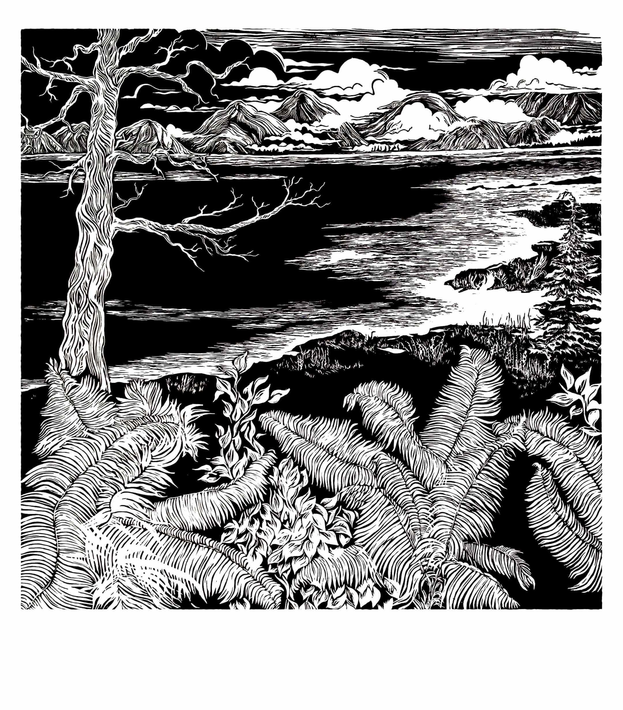 What are the best pen and ink or woodblock print actions