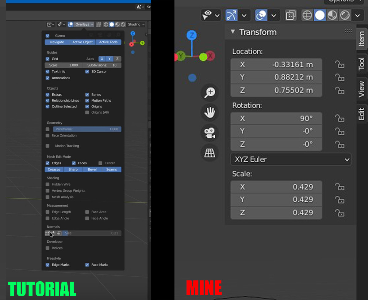 3d view Where is the Overlay dropdown in Blender 2.9? it appears to