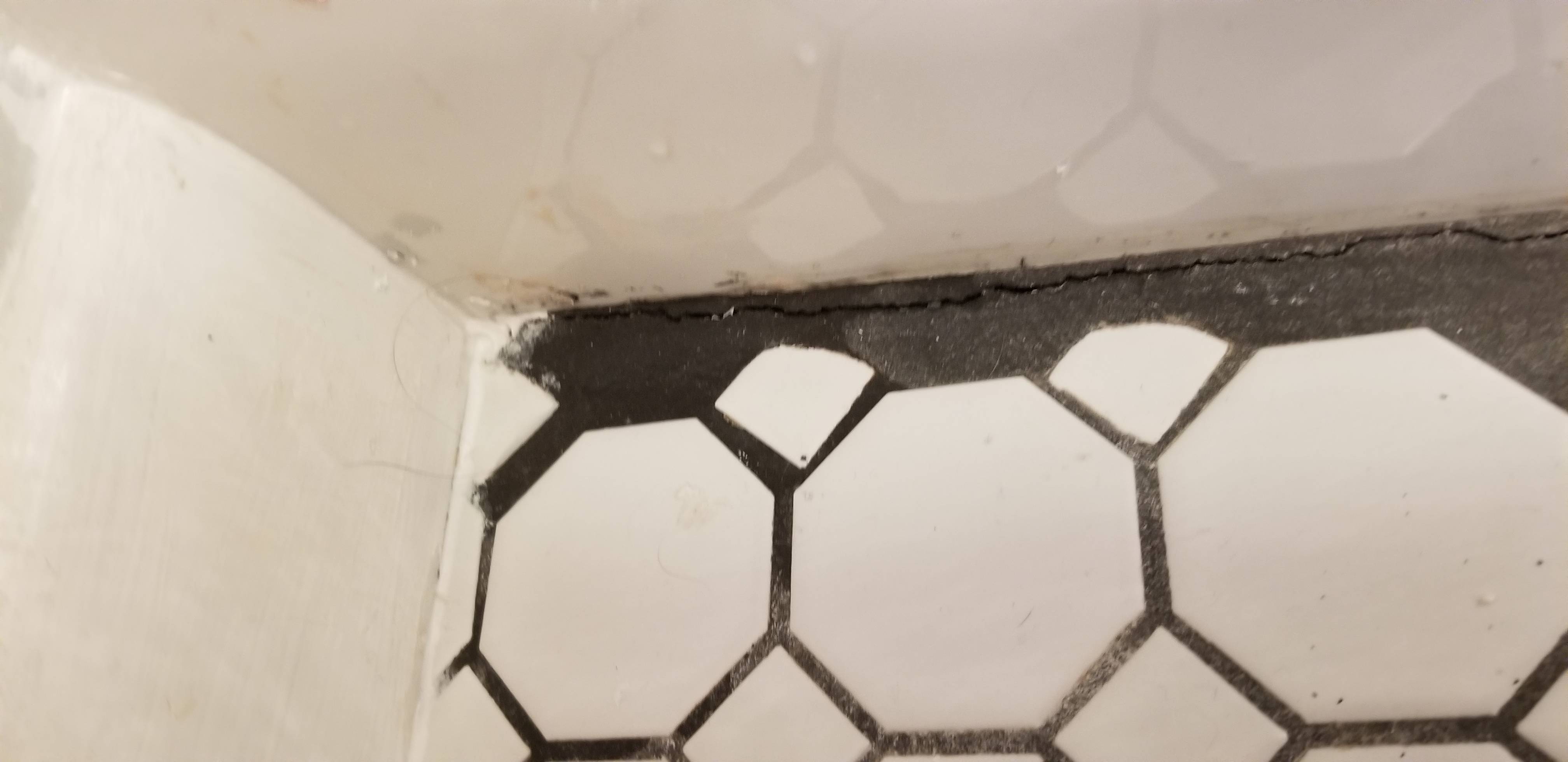 shower Water leaking through floor grout next to tub Home Improvement Stack Exchange