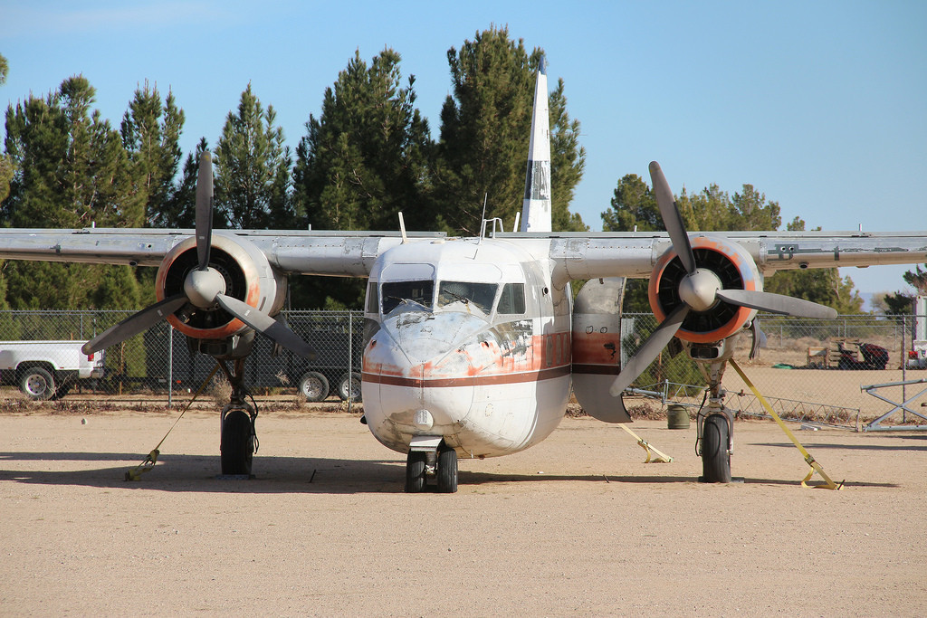 aircraft identification - What is this high wing twin airplane