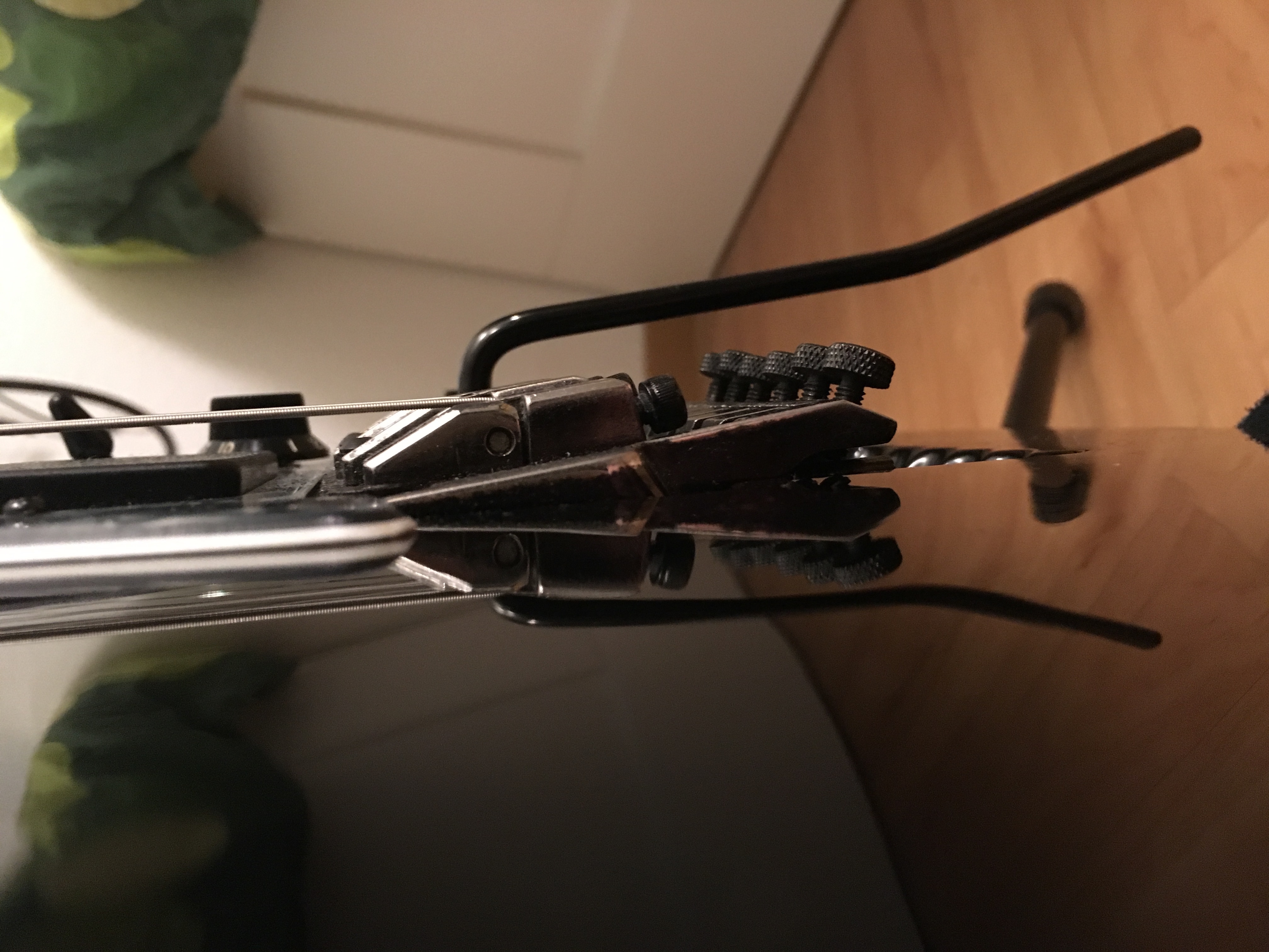 electric guitar Ibanez Lo Pro Edge set right? Music Practice