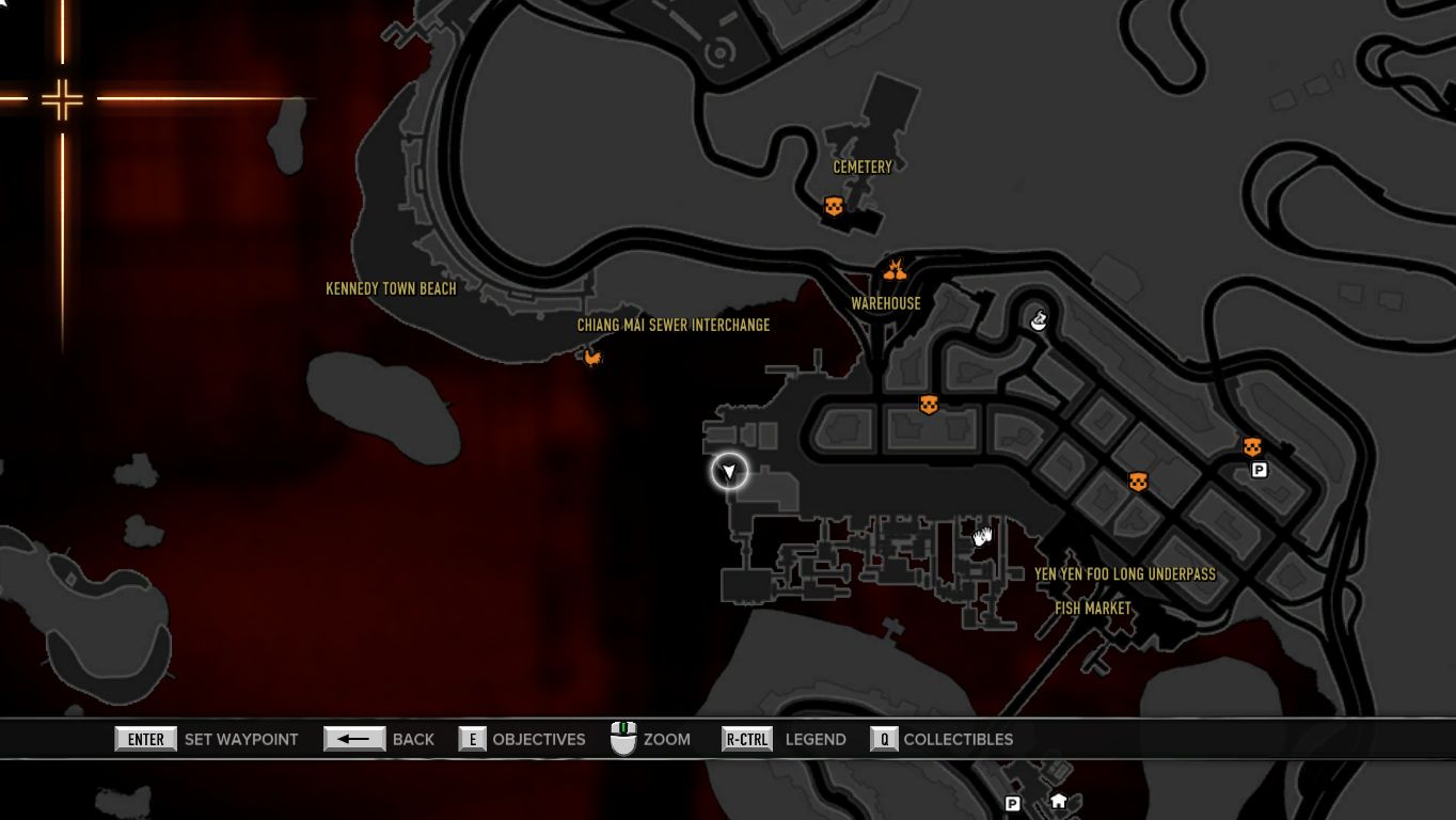 sleeping dogs How do I get the lockbox in this location (Aberdeen