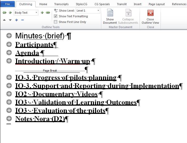 Creating a PDF from Word with navigation pane in PDF Stack Overflow