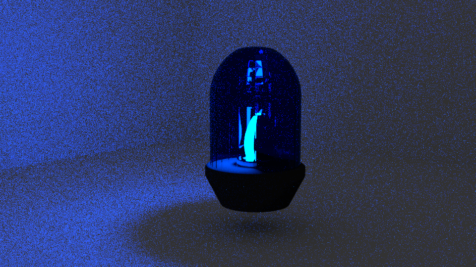 Cycles fireflies with police lights setup Blender Stack Exchange